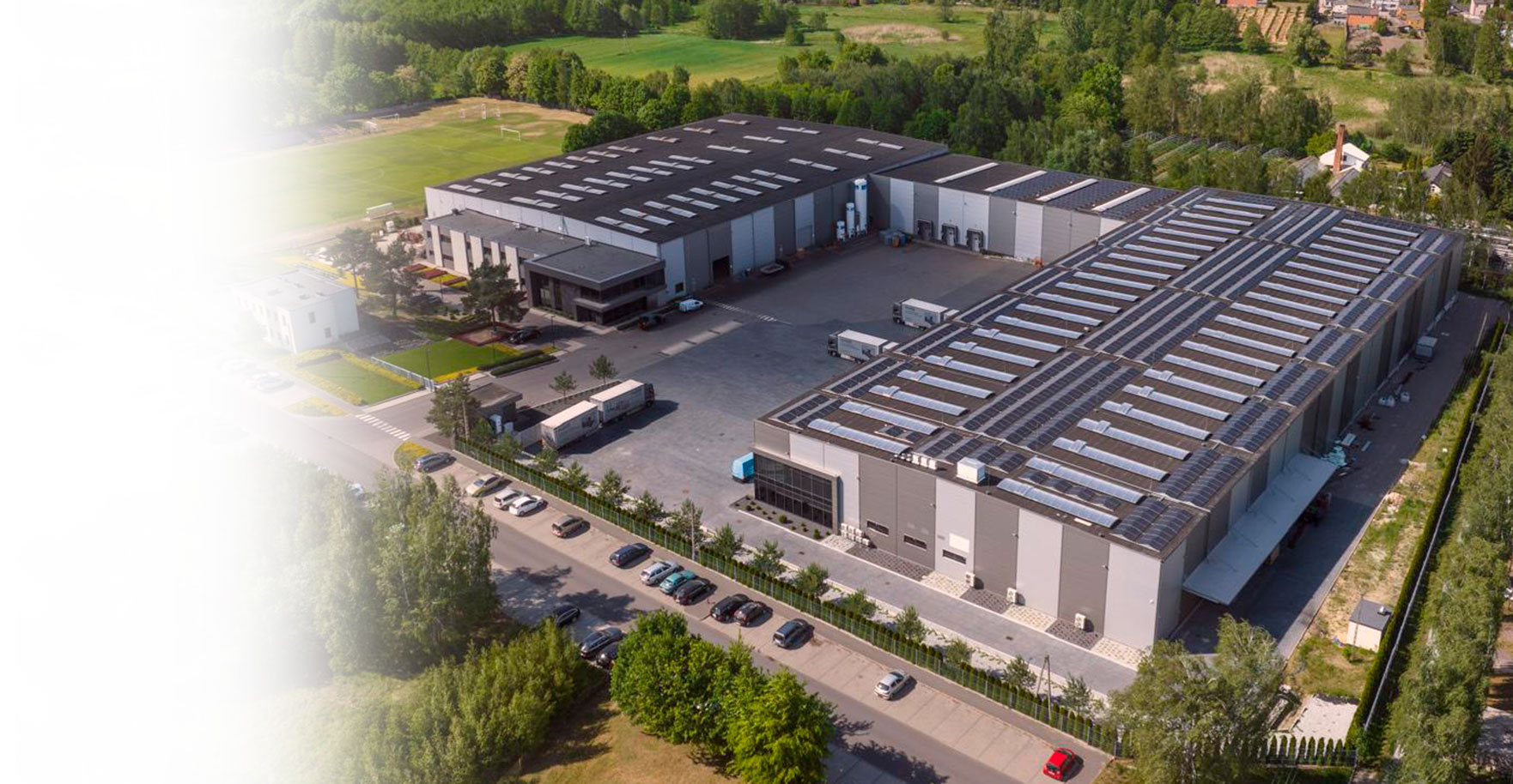 Dajano Hauptsitz Luftaufnahme