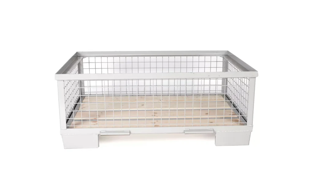 Gitterbox 835x1240x500 ohne Tür hinten