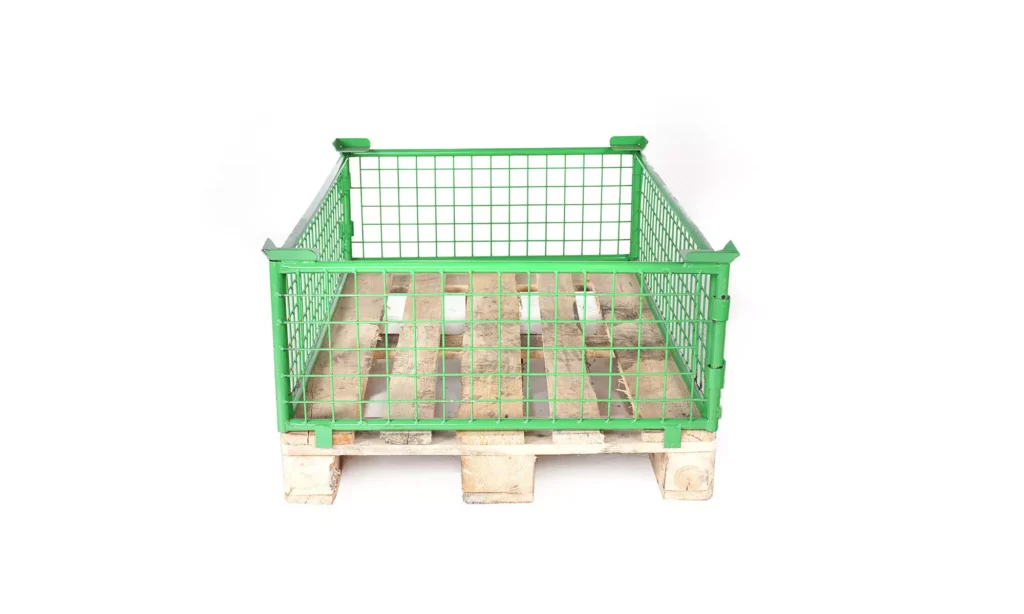 Palettenaufsatz 800x1200x320 ohne Türen, seitlich