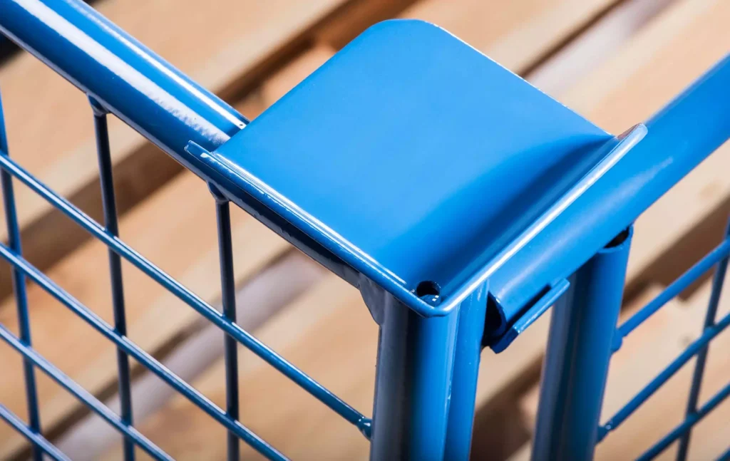 Palettenaufsatz 800x1200x800 mit Einzeltür Details