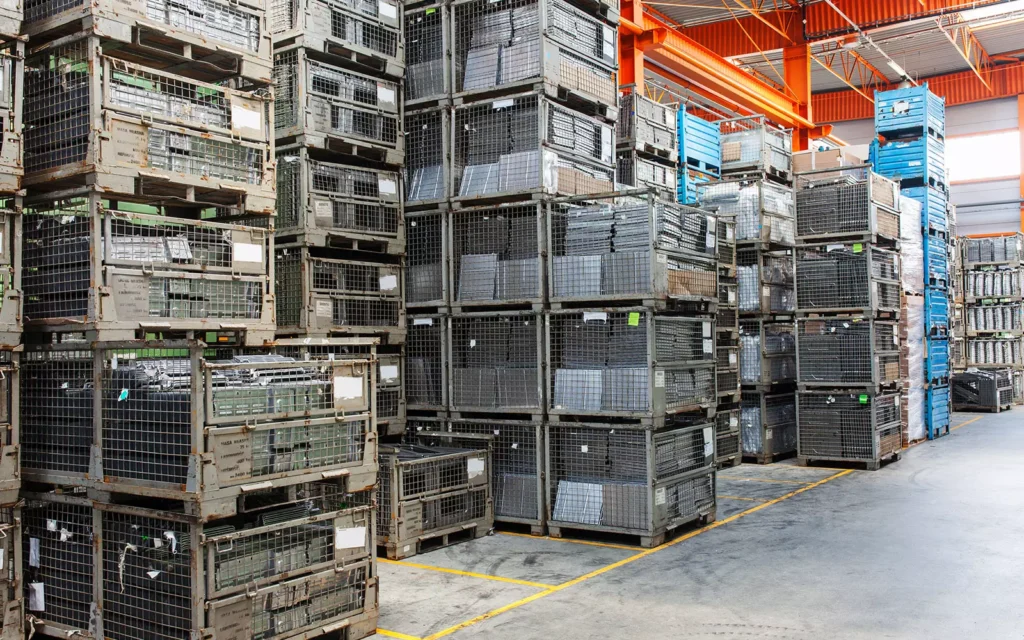 hochwertige Gitterbox