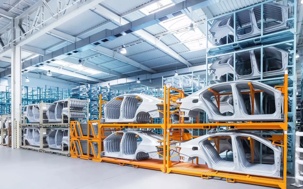 Sonderbehälter im Lager